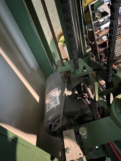 中古プラスチックパネルソー田中8尺サーボ定規付き